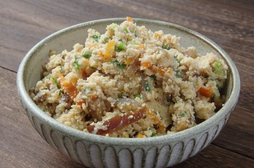 おからの煮物　Okara