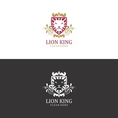 Lion King Logo in vector