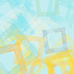 Abstract painting on canvas. Hand made art. Colorful texture. Modern artwork. Strokes of fat paint. Brushstrokes. Contemporary art. Artistic background image.