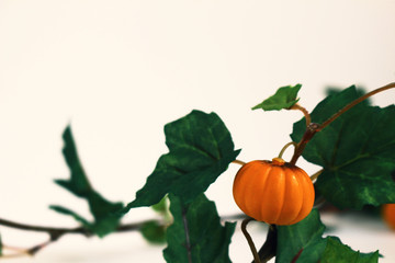Pumpkin decoration that images Halloween