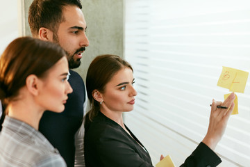 Business People Meeting In Office. 