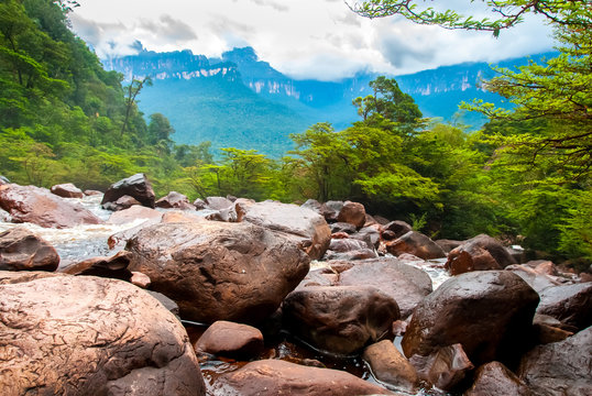 Salto Angel Waterfall, Canaima, Venezuela