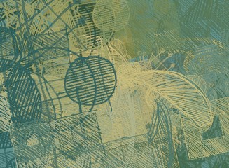 Abstract painting on canvas. Hand made art. Colorful texture. Modern artwork. Strokes of fat paint. Brushstrokes. Contemporary art. Artistic background image.