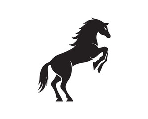 Obraz na płótnie Canvas Horse Logo Template Vector icon
