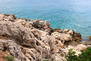 Fototapeta na wymiar view of the Adriatic Sea