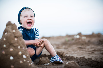 Spaß mit dem Sand