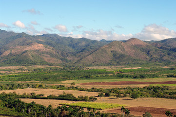 Fototapeta na wymiar Vallée de los ingenios vue de la Torre Manaca - 2