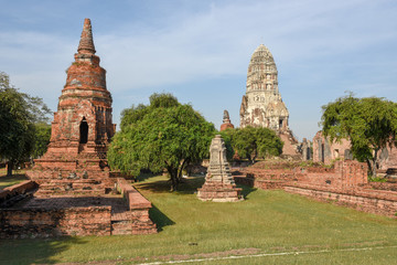 Fototapeta premium Temple of Ayutthaya historical park