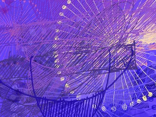 Abstract painting on canvas. Hand made art. Colorful texture. Modern artwork. Strokes of fat paint. Brushstrokes. Contemporary art. Artistic background image.