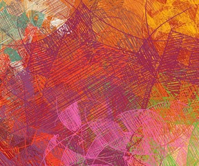 Fototapeta premium Abstract painting on canvas. Hand made art. Colorful texture. Modern artwork. Strokes of fat paint. Brushstrokes. Contemporary art. Artistic background image.