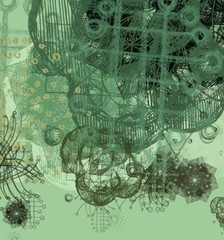 Abstract painting on canvas. Hand made art. Colorful texture. Modern artwork. Strokes of fat paint. Brushstrokes. Contemporary art. Artistic background image.