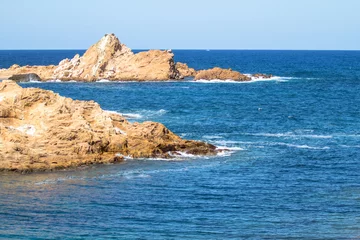 Photo sur Plexiglas Cala Pregonda, île de Minorque, Espagne Seascape near Cala Pregonda, Menorca, Spain