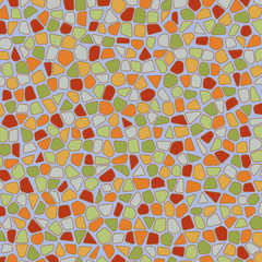 Terrazzo flooring pattern or marble beautiful polished stone wall for multicolored  background. Vector illustration