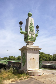 Briare. Le pont canal. Loiret, Pays de Loire, France