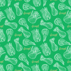 seamless ripe sketch fennel