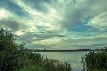 Clouds over bear lakes