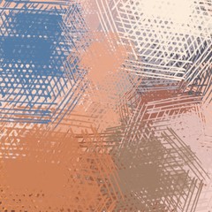 Abstract painting on canvas. Hand made art. Colorful texture. Modern artwork. Strokes of fat paint. Brushstrokes. Contemporary art. Artistic background image.