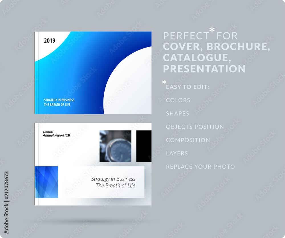 Poster liquid design presentation template with colourful fluid gradient shapes. abstract vector set of mod