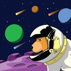 Spaca the space dog