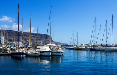 Fototapeta na wymiar Puerto Mogan auf Gran Canaria 