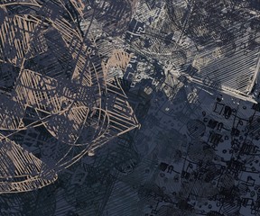 Abstract painting on canvas. Hand made art. Colorful texture. Modern artwork. Strokes of fat paint. Brushstrokes. Contemporary art. Artistic background image.