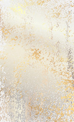 Texture of marble with golden patina, vintage background for your design, vector illustration.