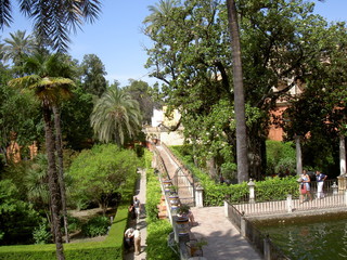 Alcazar de Séville, Espagne