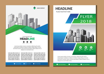 design cover book brochure flyer layout annual report business template 

