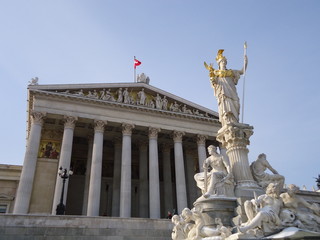 Obraz premium Parlament House ...Vienna Austria