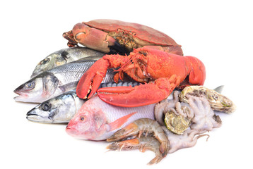 Fresh seafood