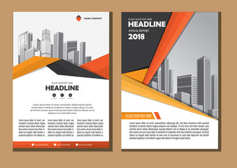 design cover book brochure flyer layout annual report business template
