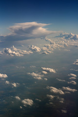 clouds from above