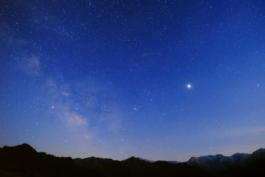 Fototapeta 樽口峠の星空