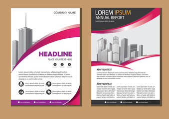 design cover book brochure flyer layout annual report business template