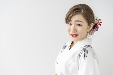 浴衣の女性