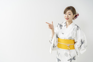 浴衣の女性