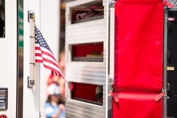 American Flag, Fourth of July Parade