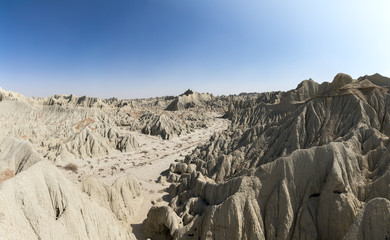 Obraz premium Badlands of Chabahar, Sistan and Baluchistan, Iran