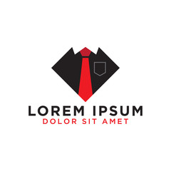 Tie graphic design template