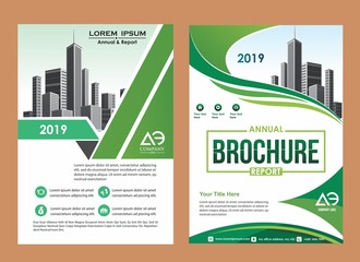 abstract cover and layout for presentation and marketing