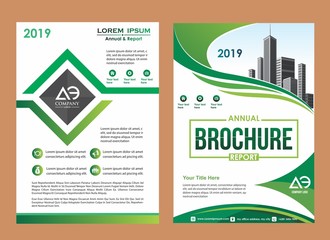 abstract cover and layout for presentation and marketing