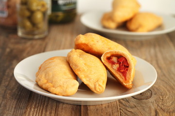 Spanish tapa empanadilla