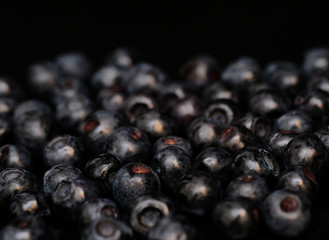  Blueberry background, close-up shot