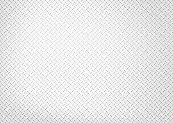 White silver industrial wall diamond steel pattern background