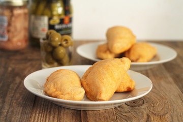 Spanish tapa empanadilla