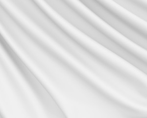 Abstract Texture, White Silk