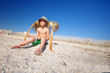 détente à la plage - farniente