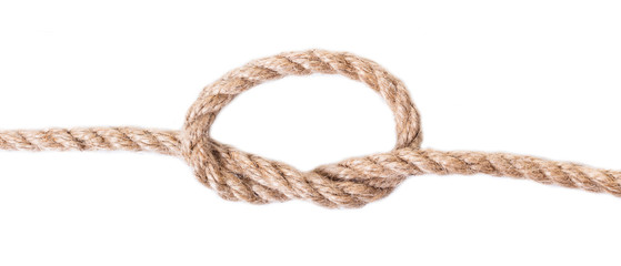 old rope closeup