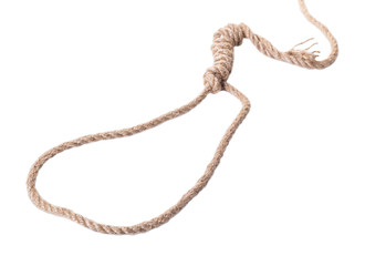old rope closeup