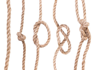 old rope closeup